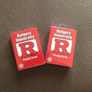 Rutgers University Playing Cards - 2 packs
